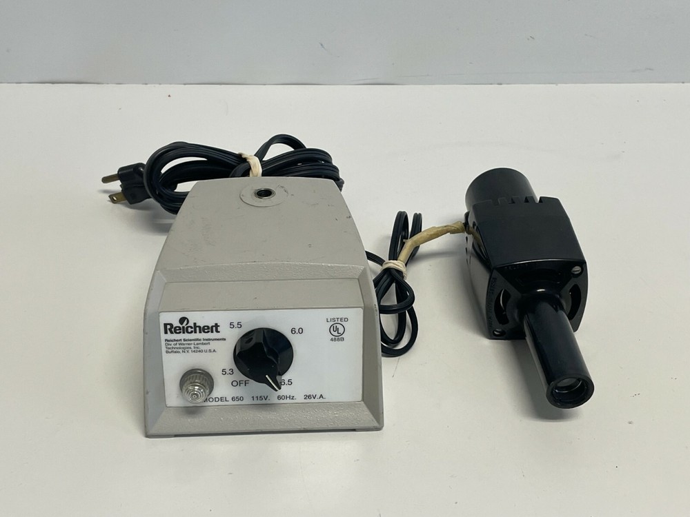 T1:  Reichert Instruments Model 650 Variable Power Supply With Illuminator
