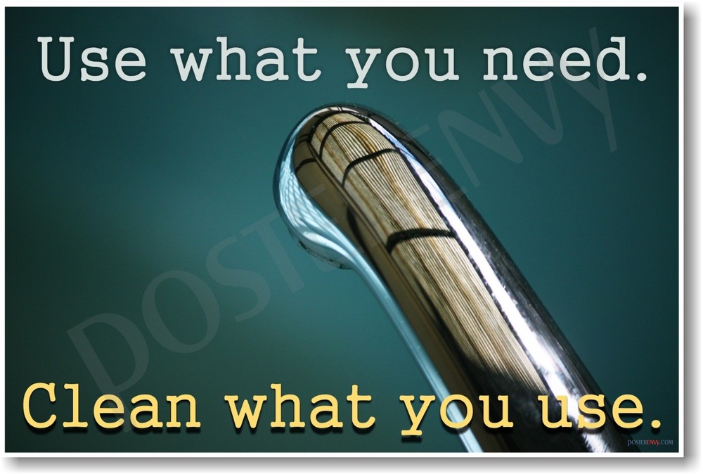 Use What You Need - NEW Classroom and Office Poster