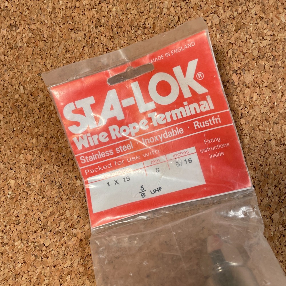 Sta-Lok 176-08-5/8 Long Stud Mechanical Terminal