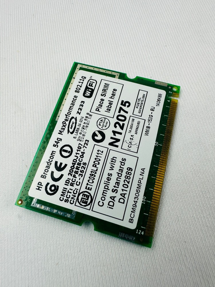 Broadcom BCM94306MPLNA Wireless LAN Card