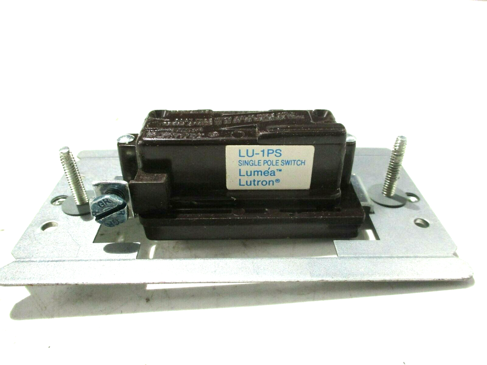 NEW LUTRON LUMEA LU-1PS BASIC SWITCH COMPONENT W/OUT WALLPLATE