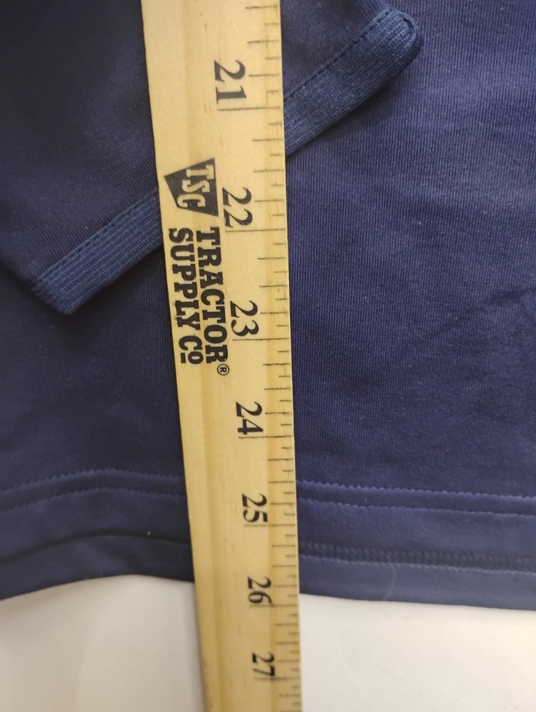 Ralph Lauren RLX Performance Quarter-Zip Golf Pullover Blue Color Block Medium