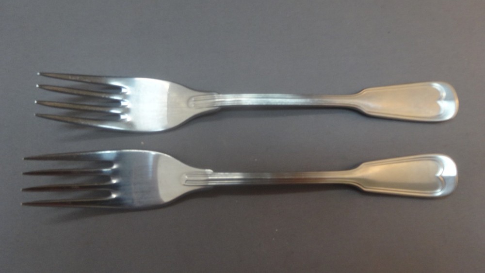 William Fraser Stainless Germany Murray Hill Old 2 Salad Forks 7"