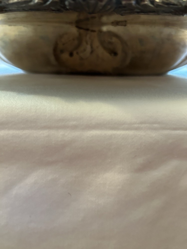 Henley Silverplate Shell Pattern Victorian Ornate Platter Tray Antique 17”