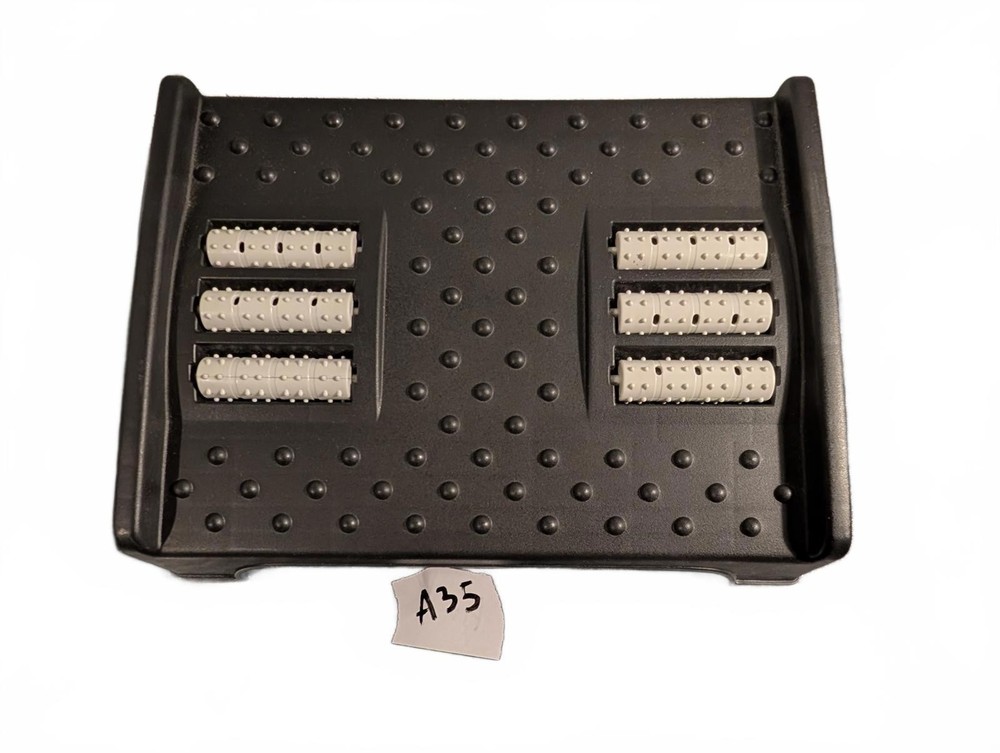 Ergonomic Under-desk Footrest | Black - Plastic