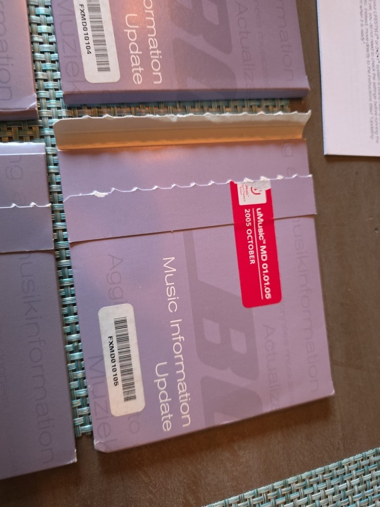 Bose LOT Music Information Update Discs 8 Total