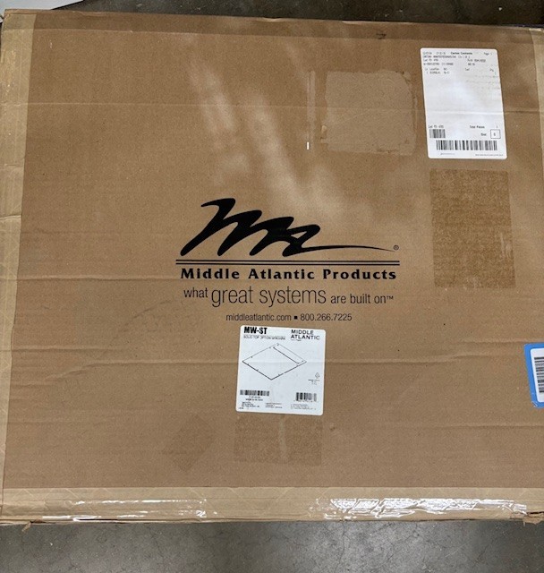 Middle Atlantic MW-ST Solid Rack Top