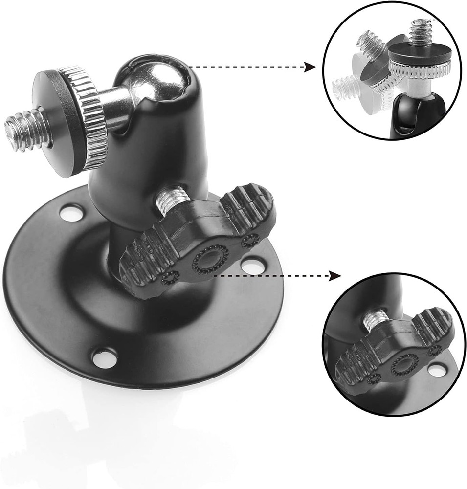 Security Wall Mount 3 Pcs for Oculus Sensor Arlo, Arlo Pro - Metal Camera Bracke