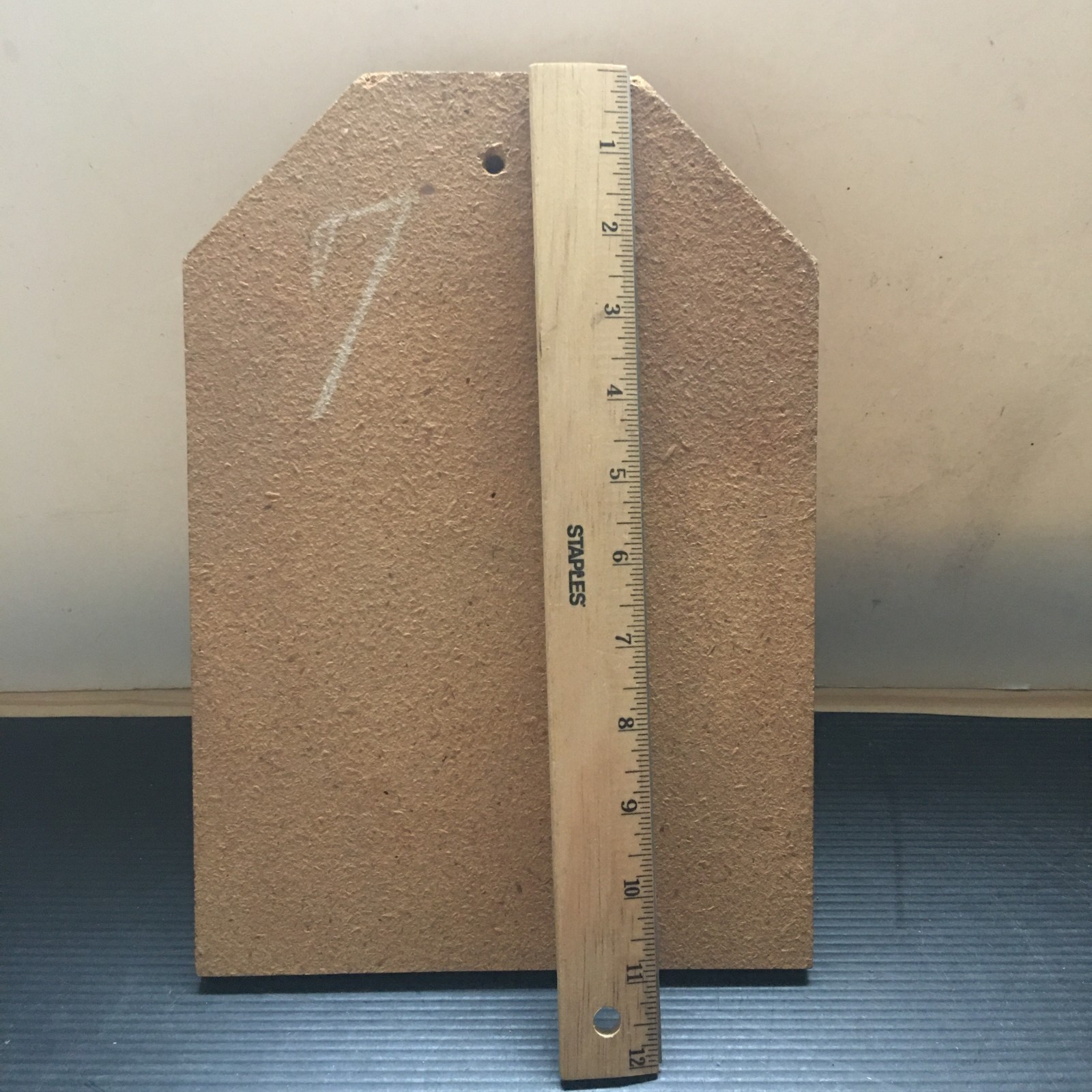 Vintage 1970s Wooden Thread Spool Rack Sewing Thread Organizer 11.5"L