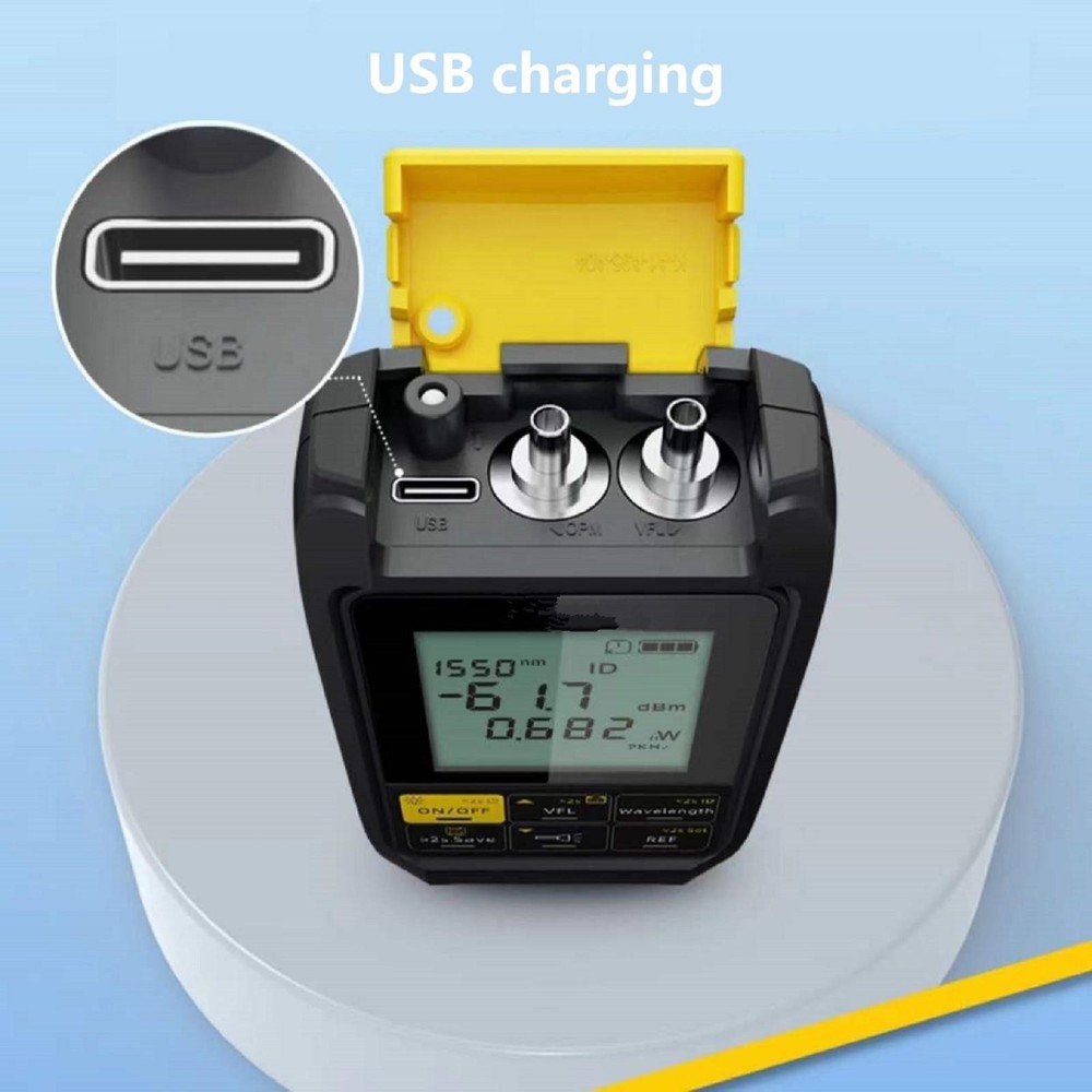 4 In 1 VFL Optical Fiber Tester Power Meter OPM Led light Visual Fault Locator s