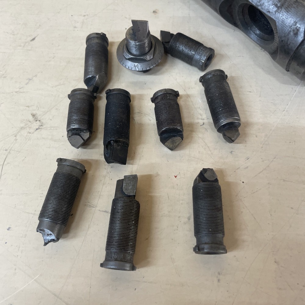 Devlieg Microbore Set Boring Head With Inserts 1-3/4” Shank