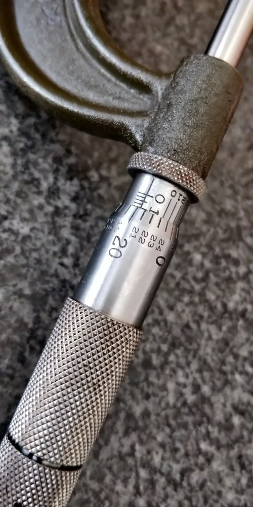 Lufkin 1-2" Micrometer No 1942 REFURBISHED