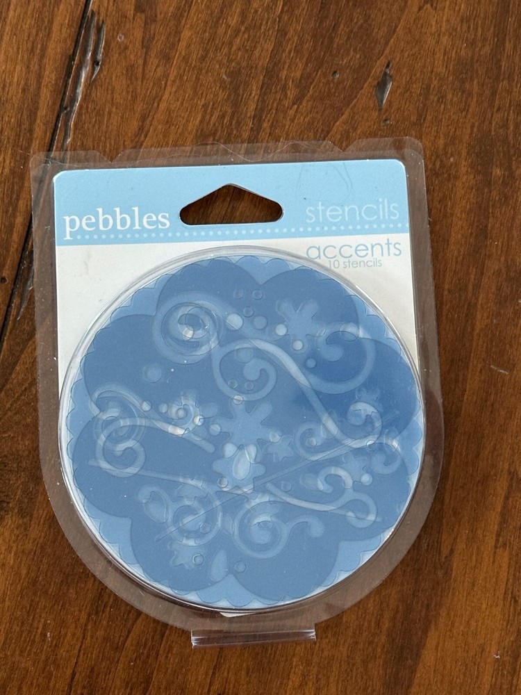 New Pebbles Stencils Accent - 10 Stencil Set