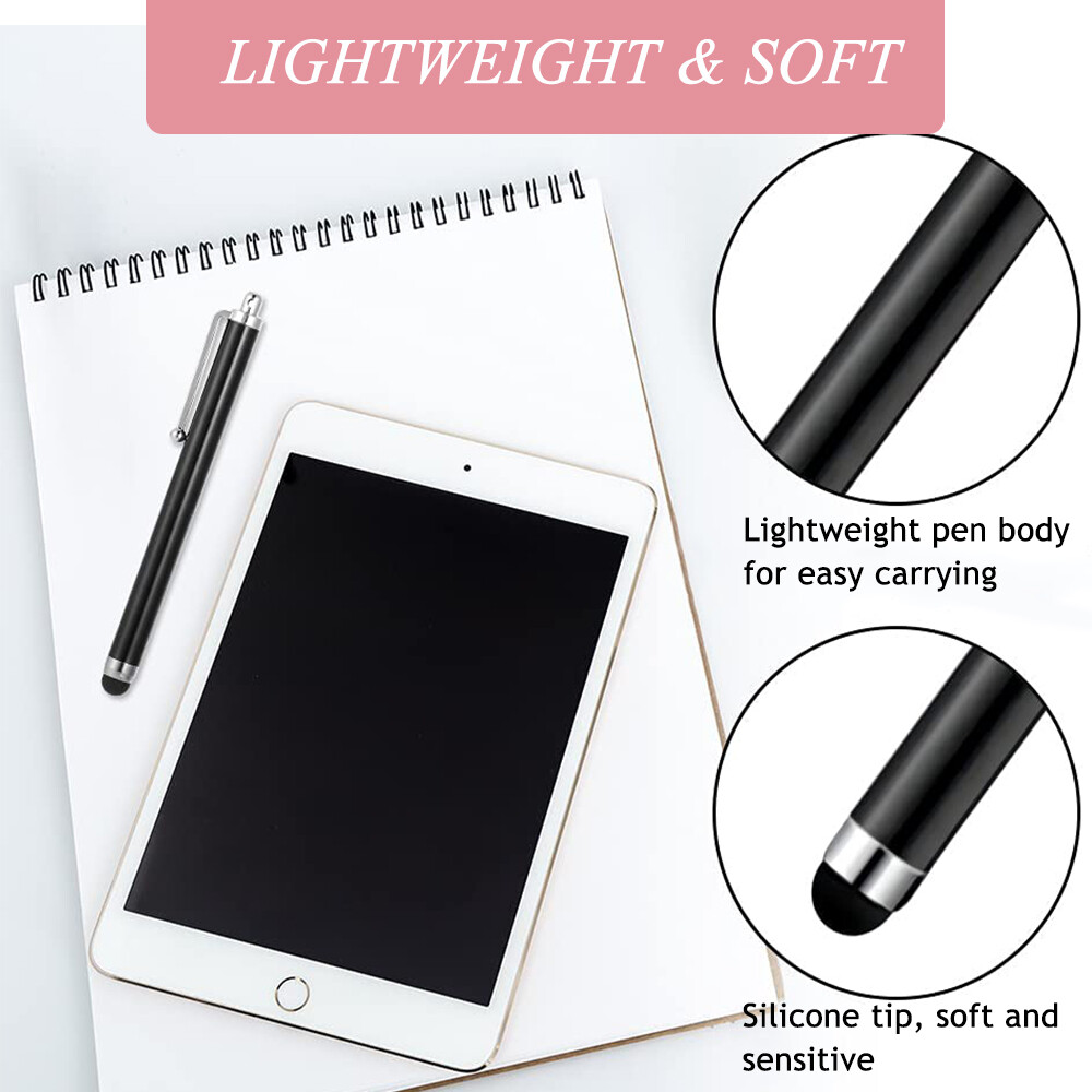 10 Pack Universal Capactive Touch Screen Stylus Pens For iPad iPhone Android PC
