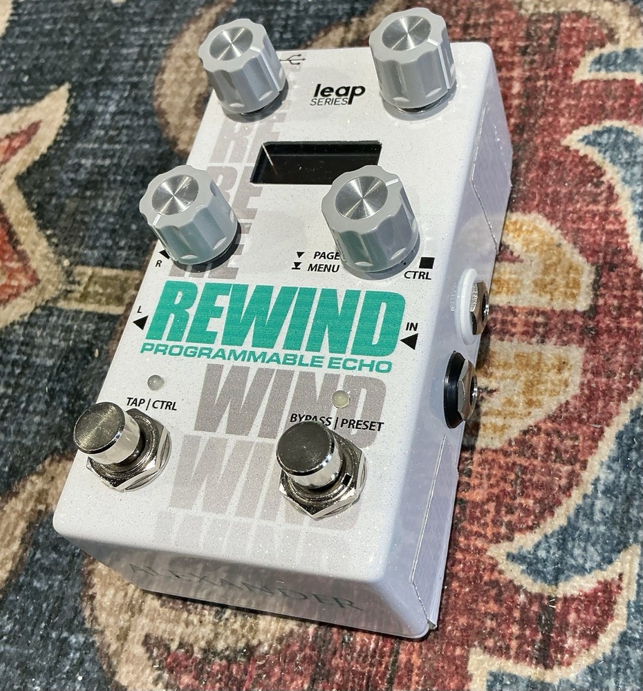Alexander Pedals Rewind Programmable Echo Effect Pedal - New