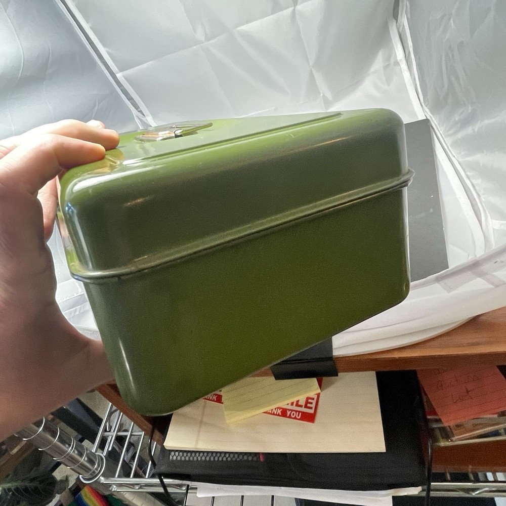 Vintage Sentry #184 Tool Box , Green