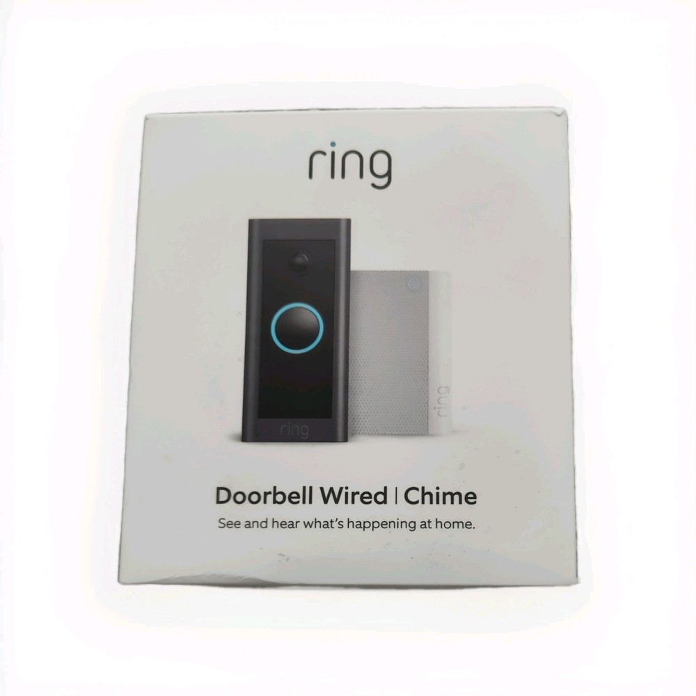 Ring Wired Doorbell Camera + Chine