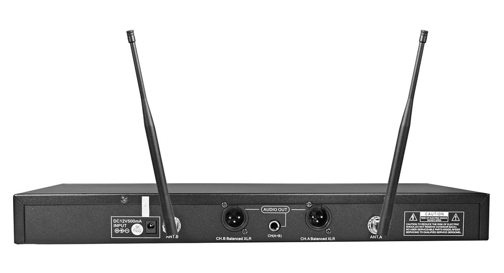 IDOLpro UHF-580 Advanced Dual Wireless Microphone System Impeccable Sound - 2026