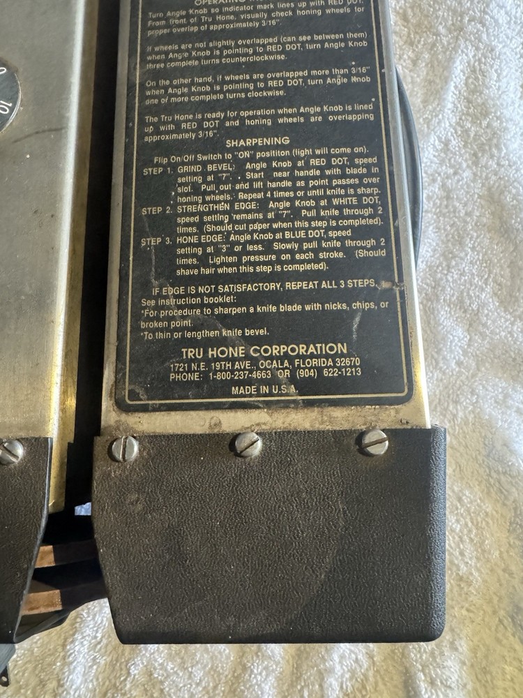 Tru Hone Knife Sharpener