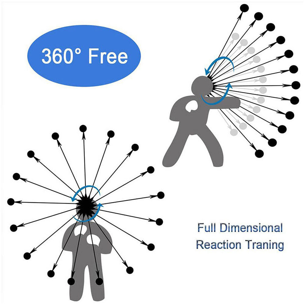 Boxing Fight Ball Reflex Headband Punch Exercise Training Hand Eye Coordination