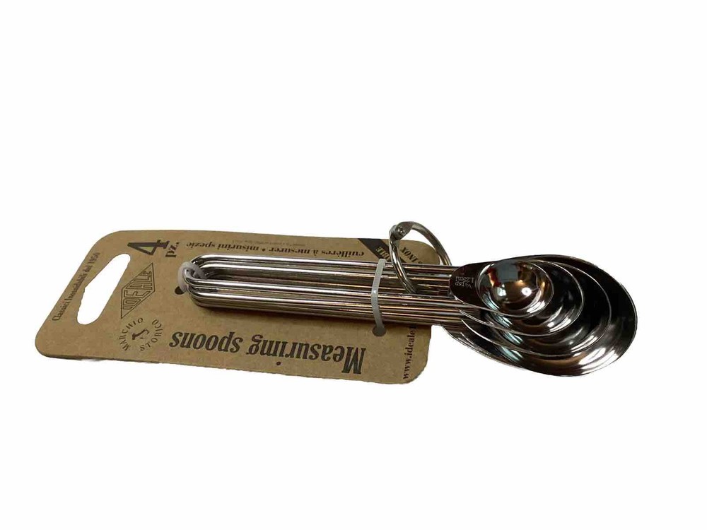 Ideale 1950 4pc Stainless Measuring Spoons