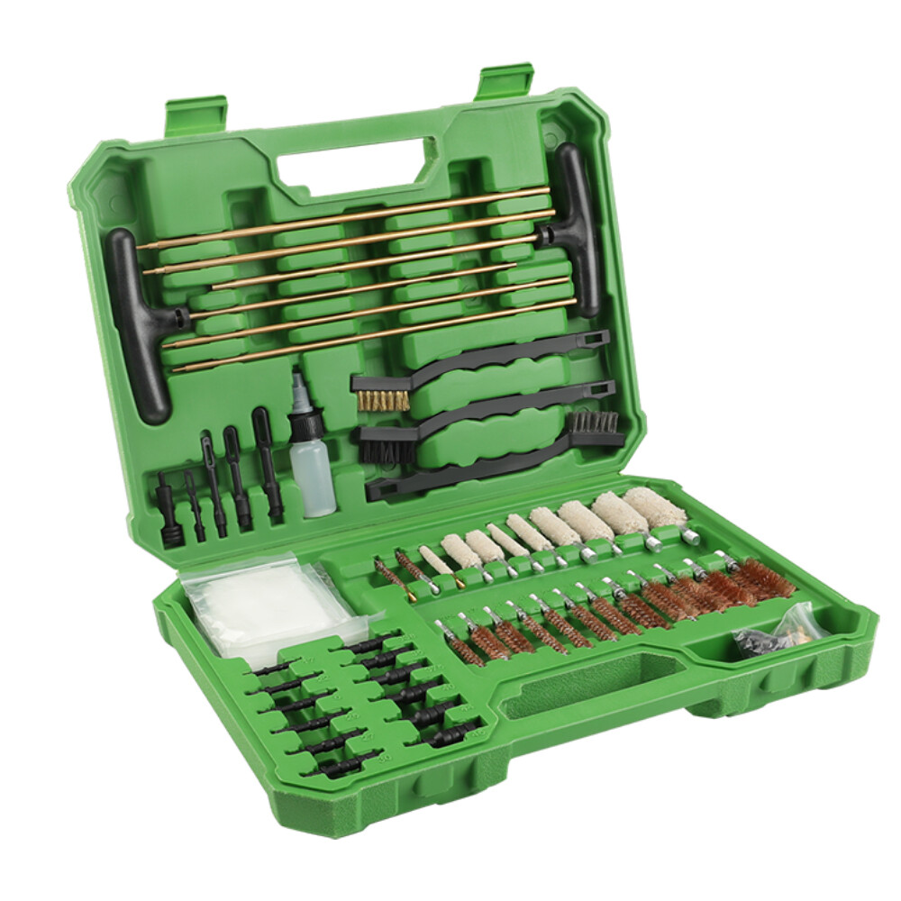 Universal Gun Cleaning Kit for Shotgun Rifle Pistol Muzzleloader for any Caliber