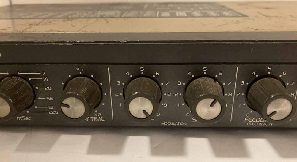 Ibanez DM1000 Digital Delay Vintage Multi-Effects Processor Tested Works Japan