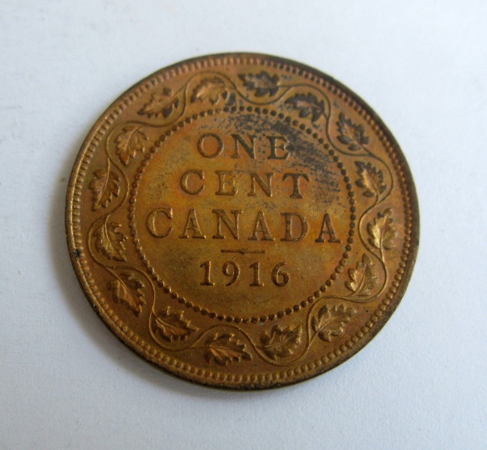 1916 Canada Large One Cent - HIGH GRADE