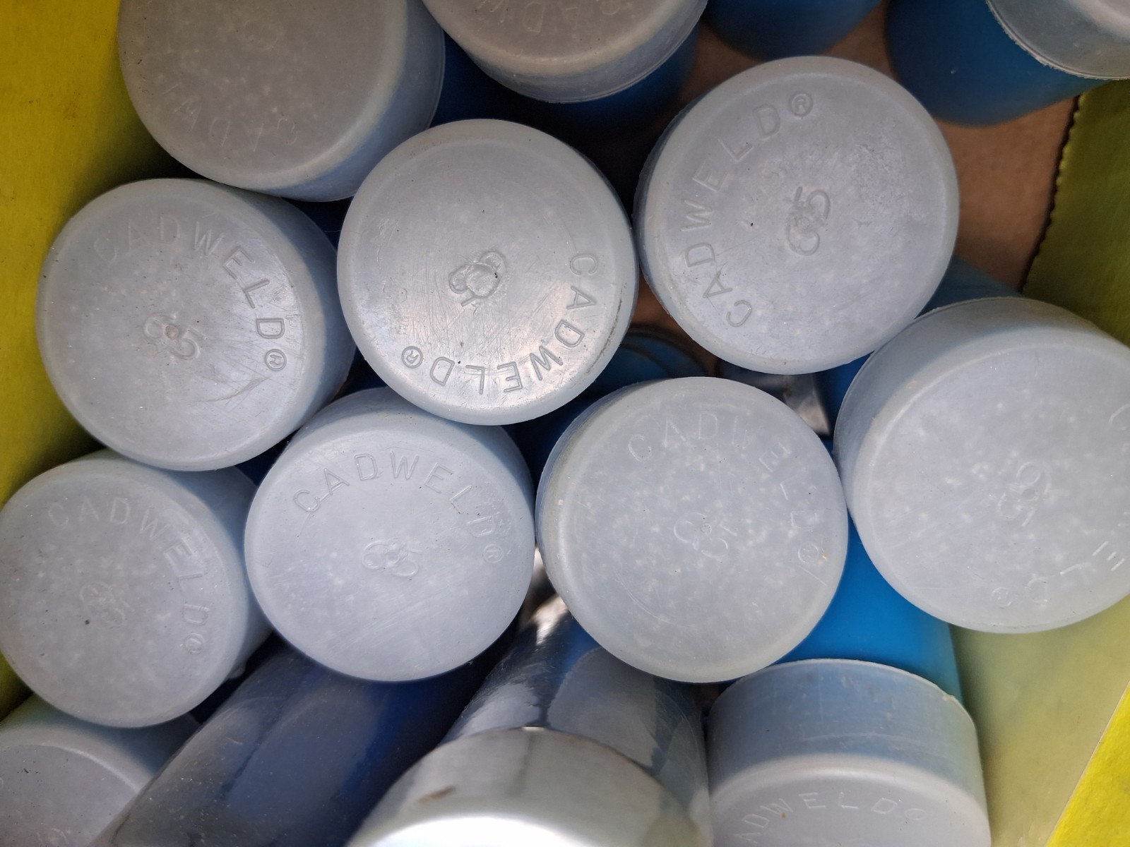 (LOT of 41pcs) Mix Erico Welding Merteral (TOTAL 41 PCS) , CA25, XL32, 65, 90,