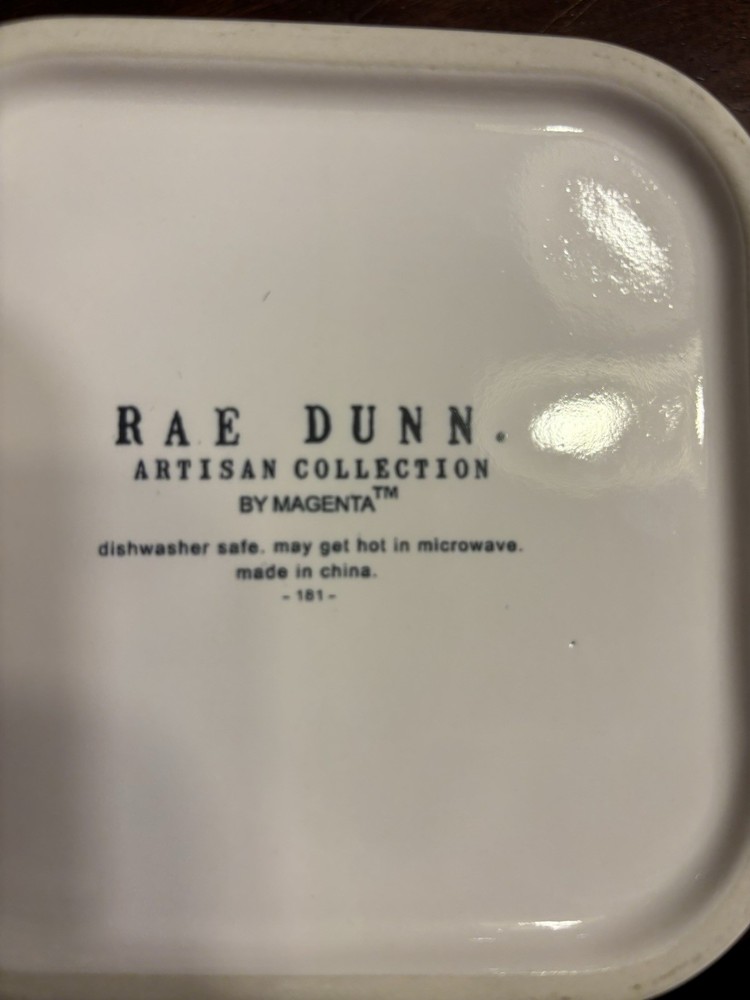 Rae Dunn “Boo” Box With Lid
