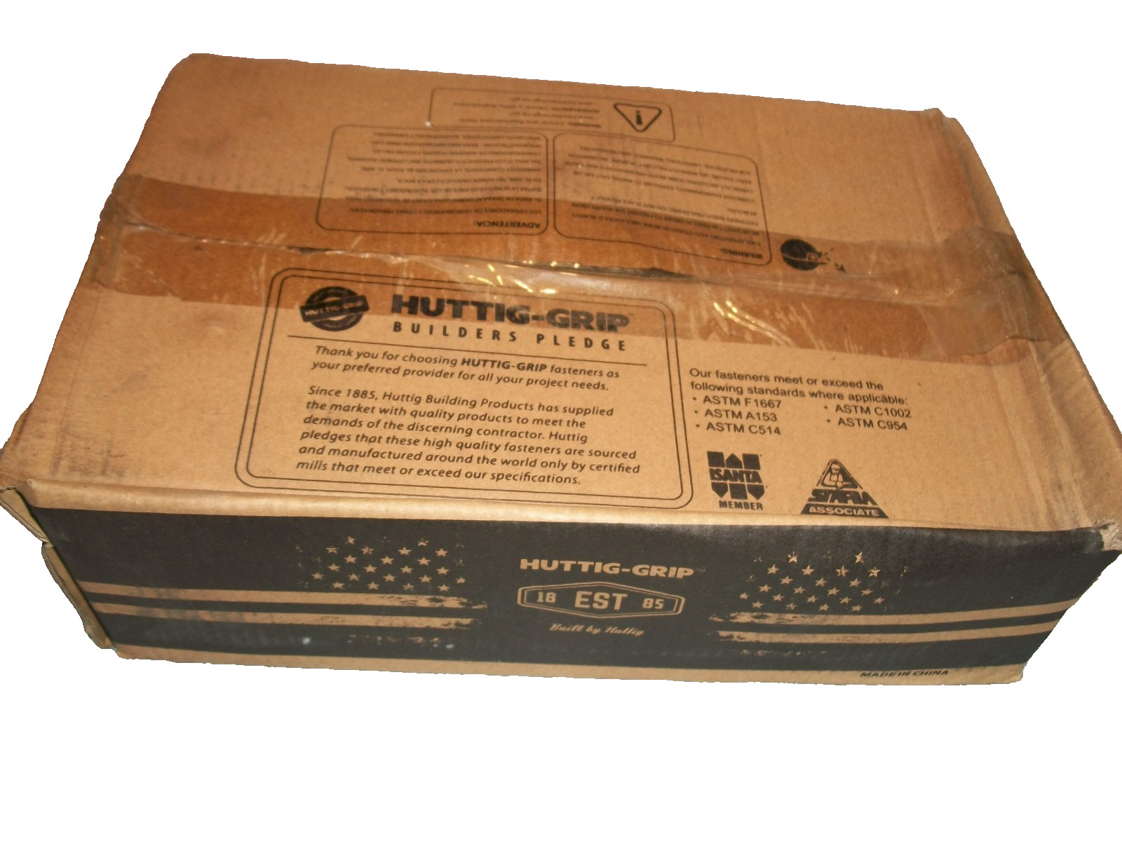 Case of 25 Anchor Bolts for Concrete 5/8" x 10-inch Threaded with Nuts & Washer