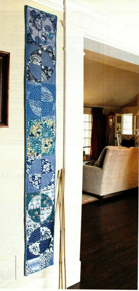 Asian Moonlight Quilt Pattern Pieced CT