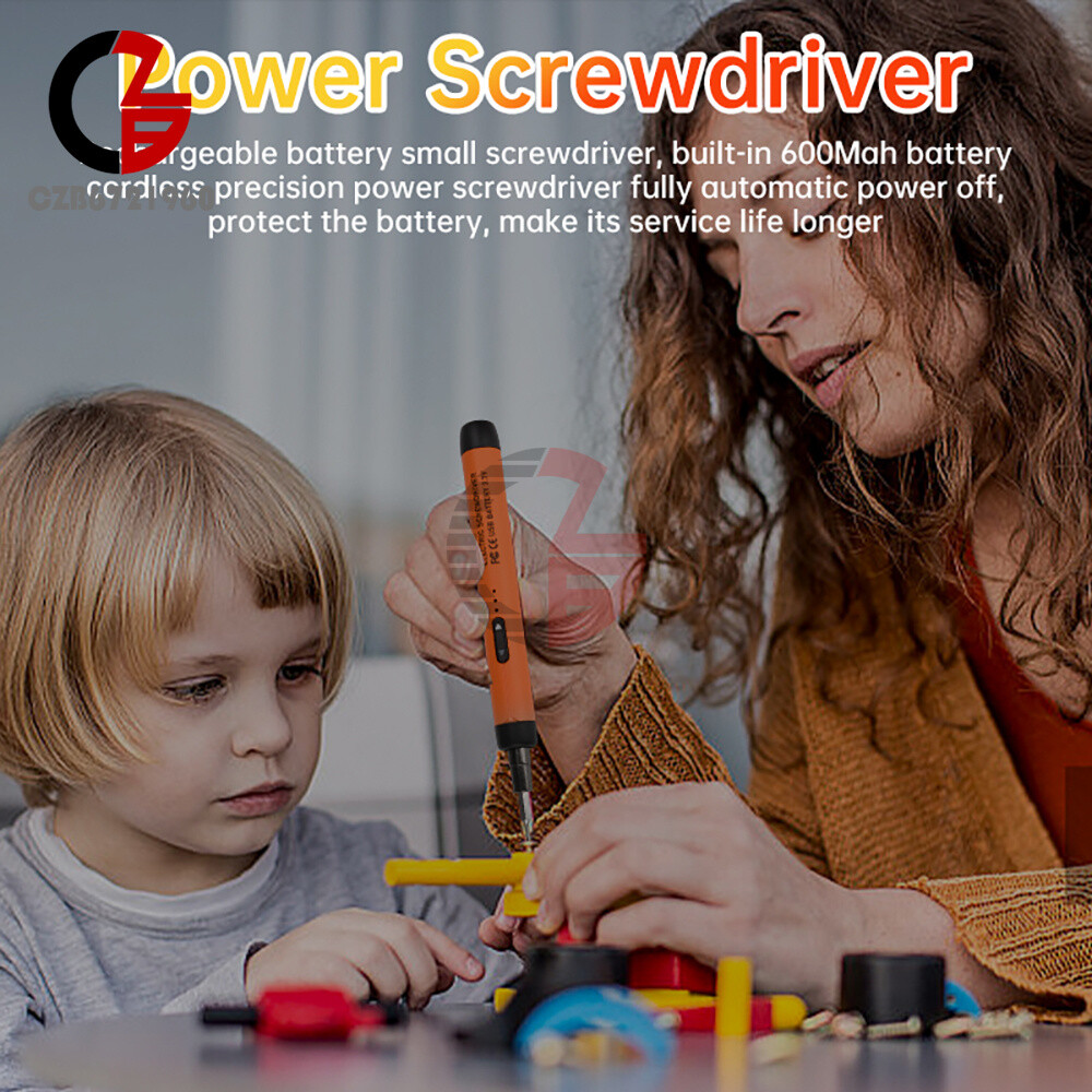 46in1 Mini Precision Electric Screwdriver Set Rechargeable Cordless Screwdriver