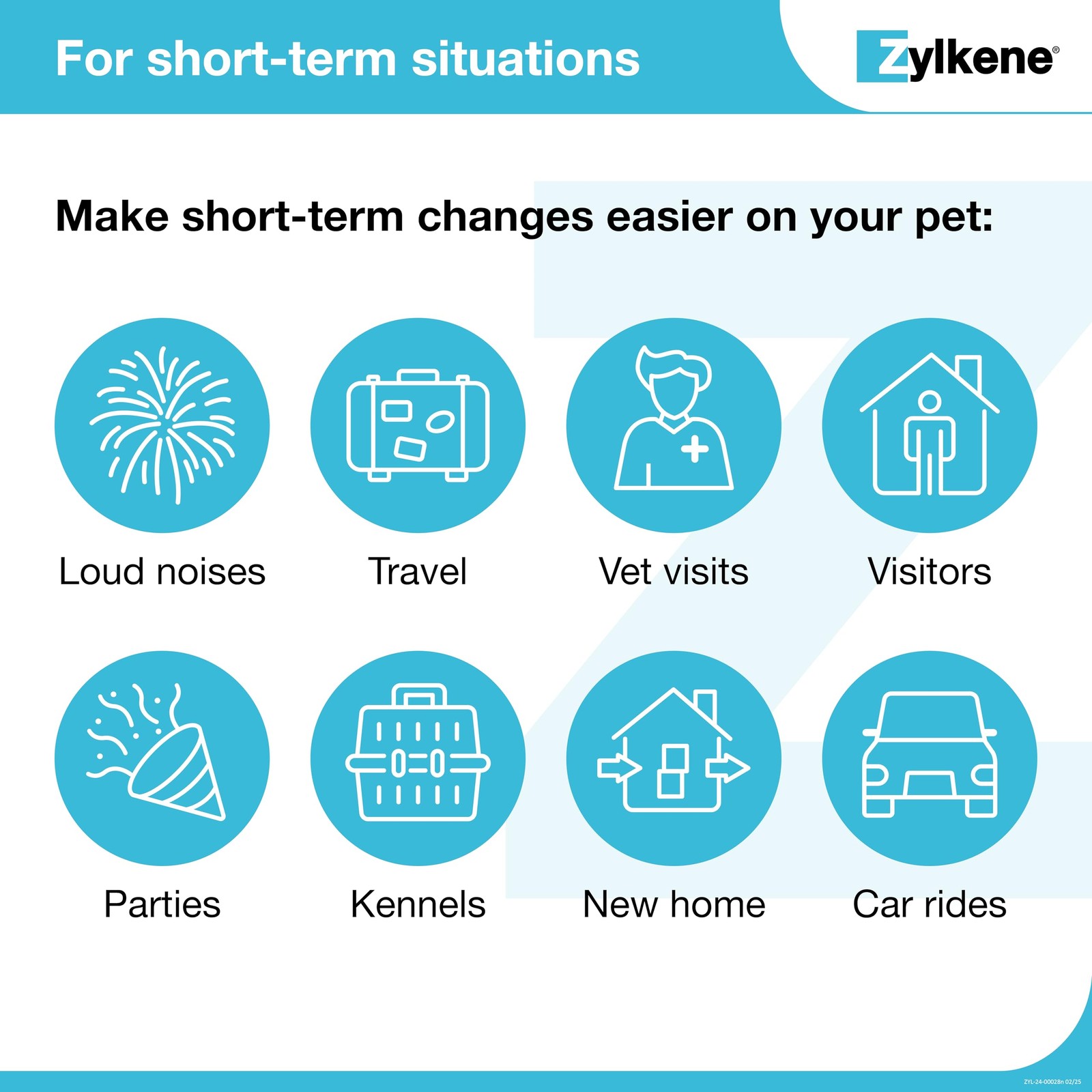 Vetoquinol Zylkene Calming Support Supplement for Small Dogs and 14 Capsules