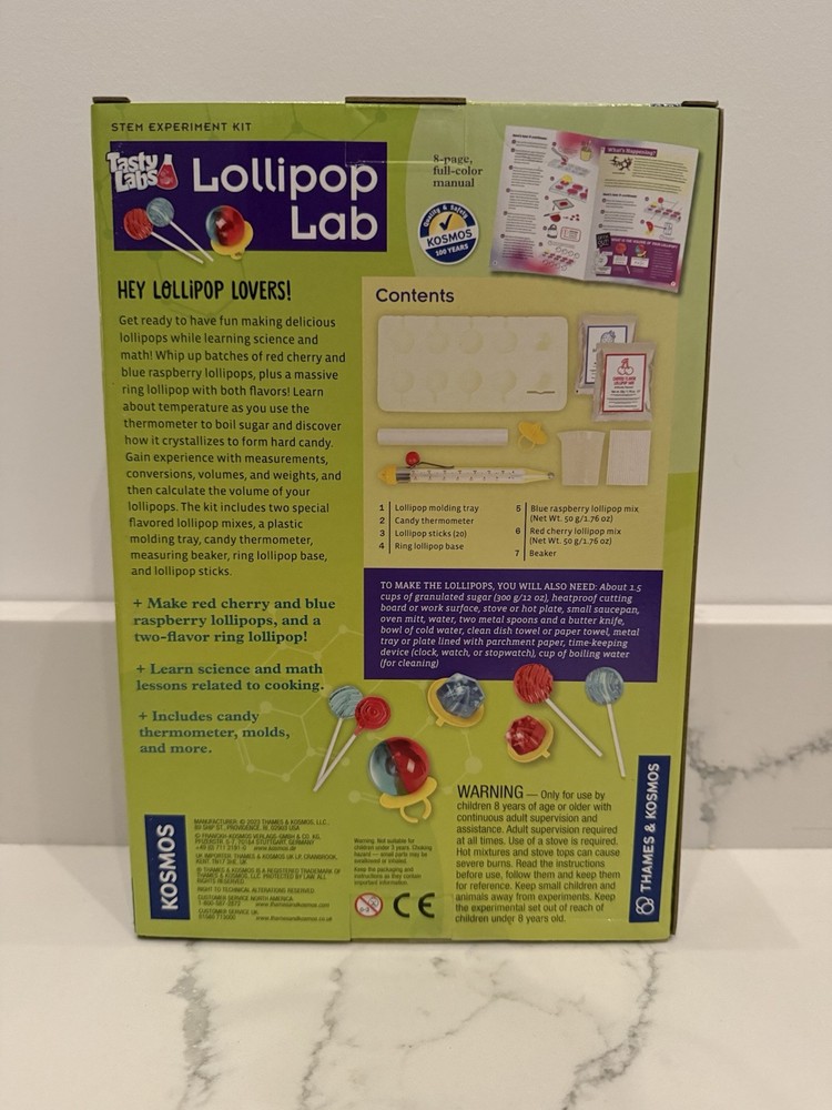 Thames & Kosmos Lollipop Lab STEM Experiment Kit