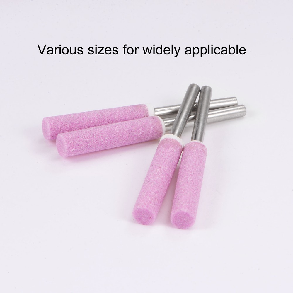 6pcs Diamond Coated Chainsaw Sharpener Bits 7/32" Chain Saw Grinder, Ceramics