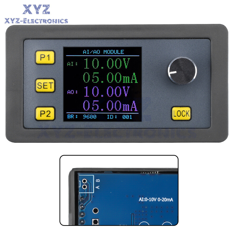 DC0/2-10V 0/4-20mA High Precision Digital Signal Generator Current Source Analog