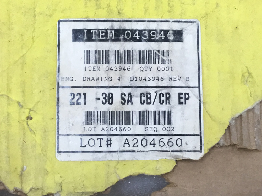CHESTERTON - Type 221 - 3.750 - High Performance Split Seal - NEW