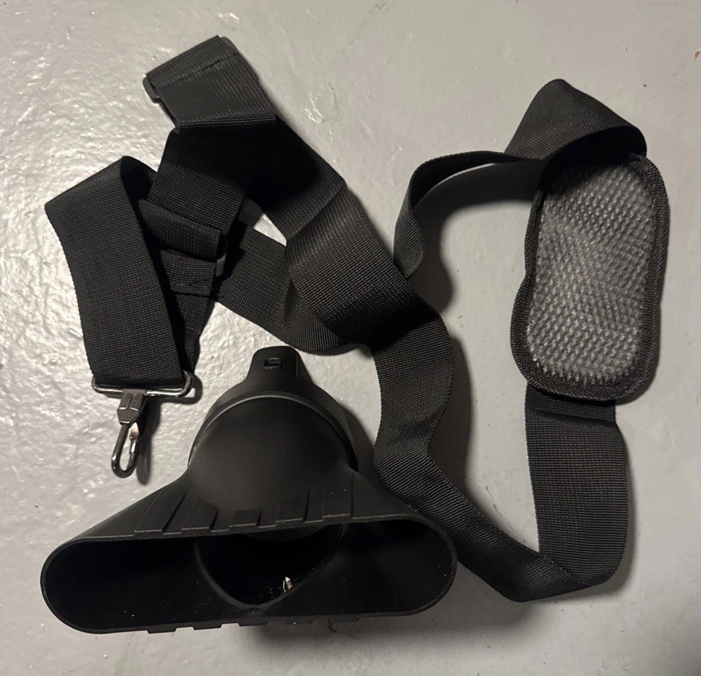 Leaf Blower Tip Nozzle Strap Lot For Dewalt 20Volt Flat Tip Attachment DCBL777