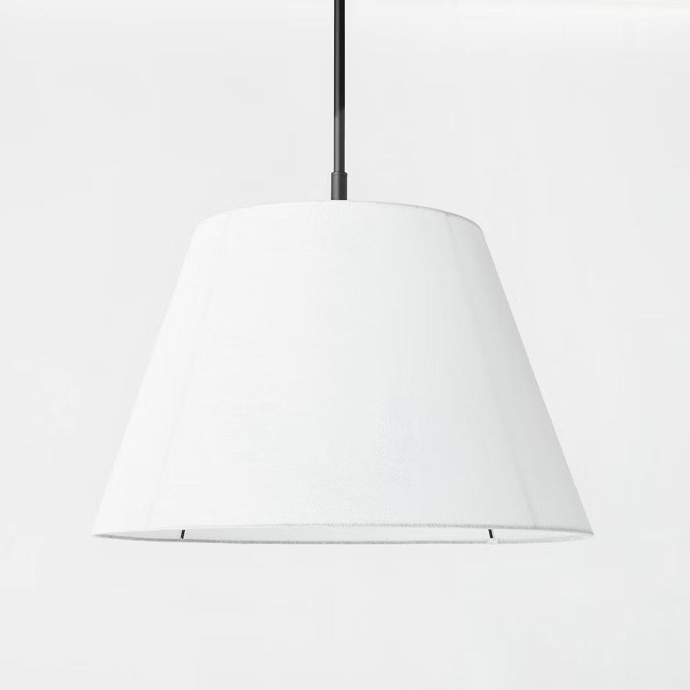 Oversized Sheer Pendant White - Threshold designed with Studio McGee: