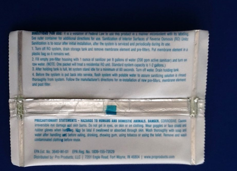 HYDRO-LOGIC STEALTH SMALL BOY 200 COMPLETE FILTER PACK - 80 GPD MEMBRANE