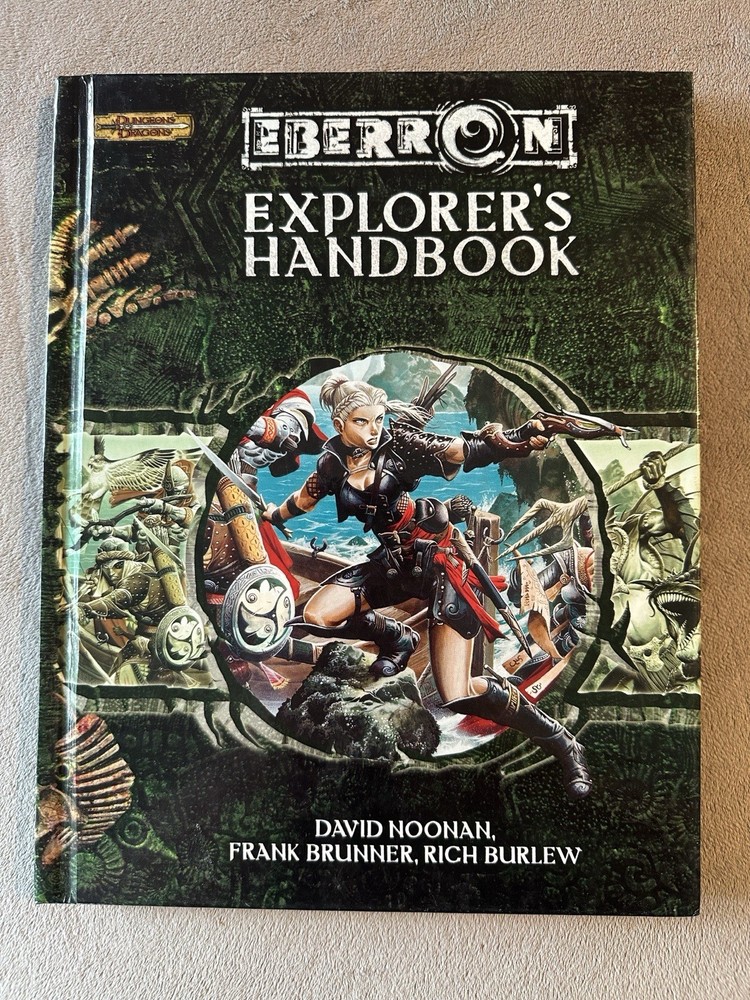 Dungeons And Dragons RPG 3.5E D20 Hardcover Eberron Explorers Handbook