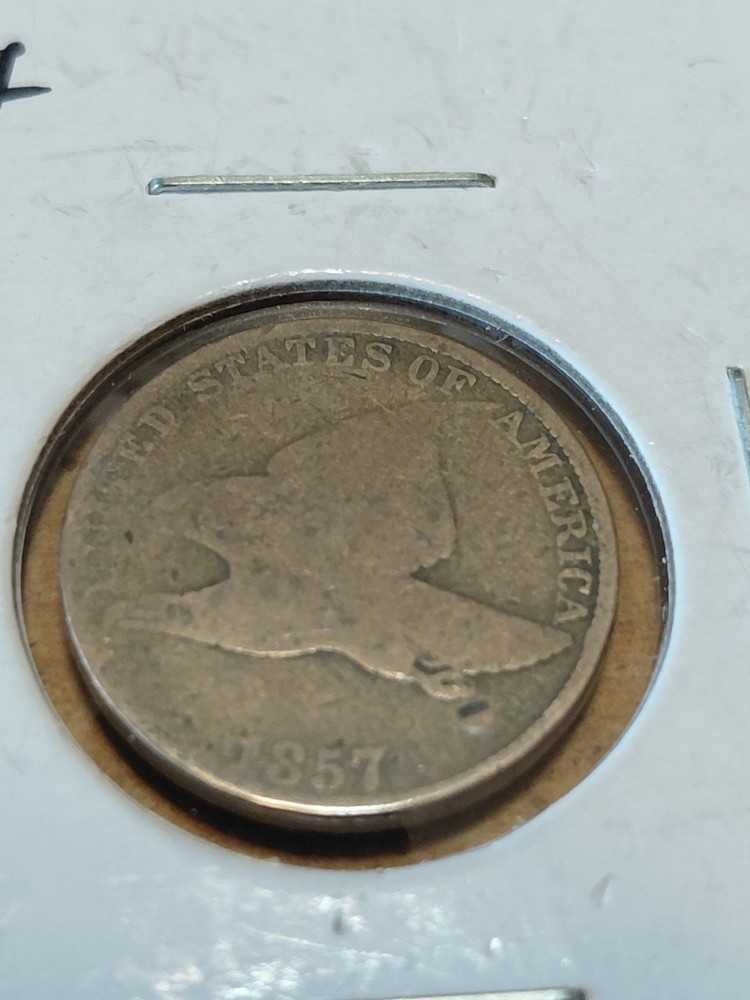 1857-1858 Flying Eagle Cent US Coin Good Condition.
