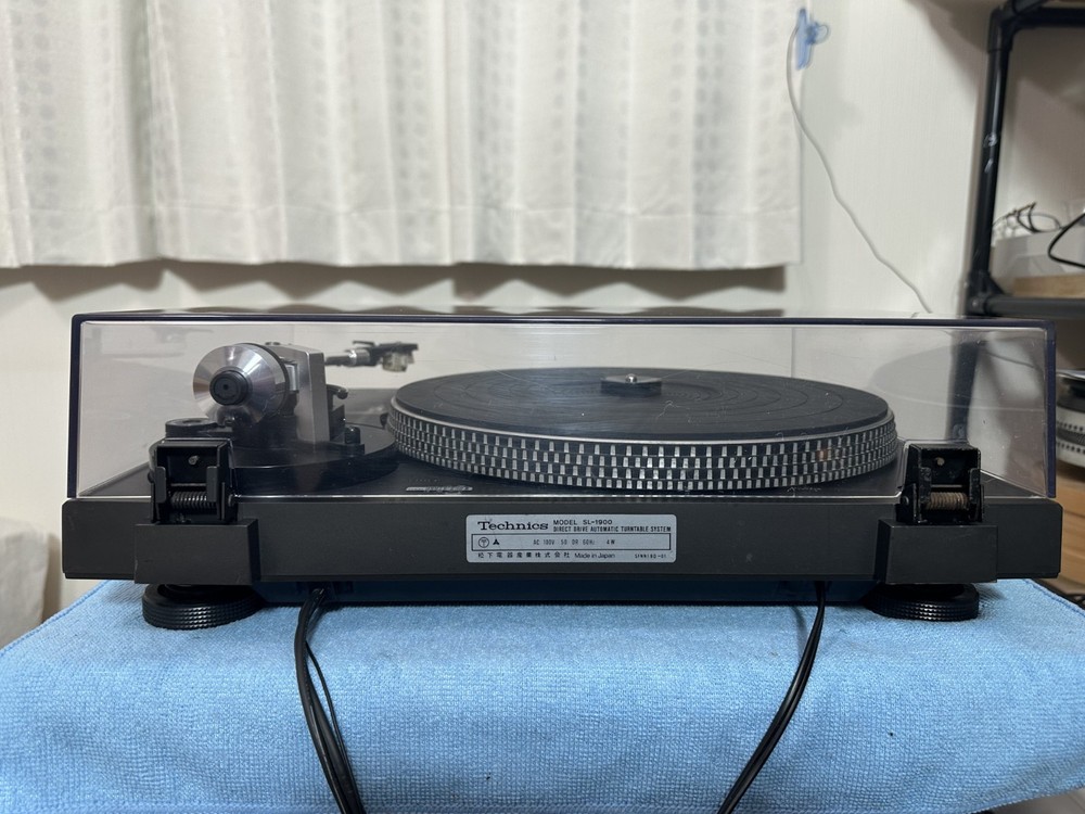Technics SL-1900 Direct Drive Automatic Turntable working Tested From Japan