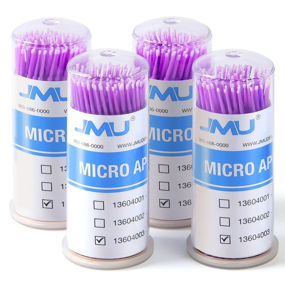 400Pcs Dental Micro Applicators Brushes Superfine, Disposable Microswabs