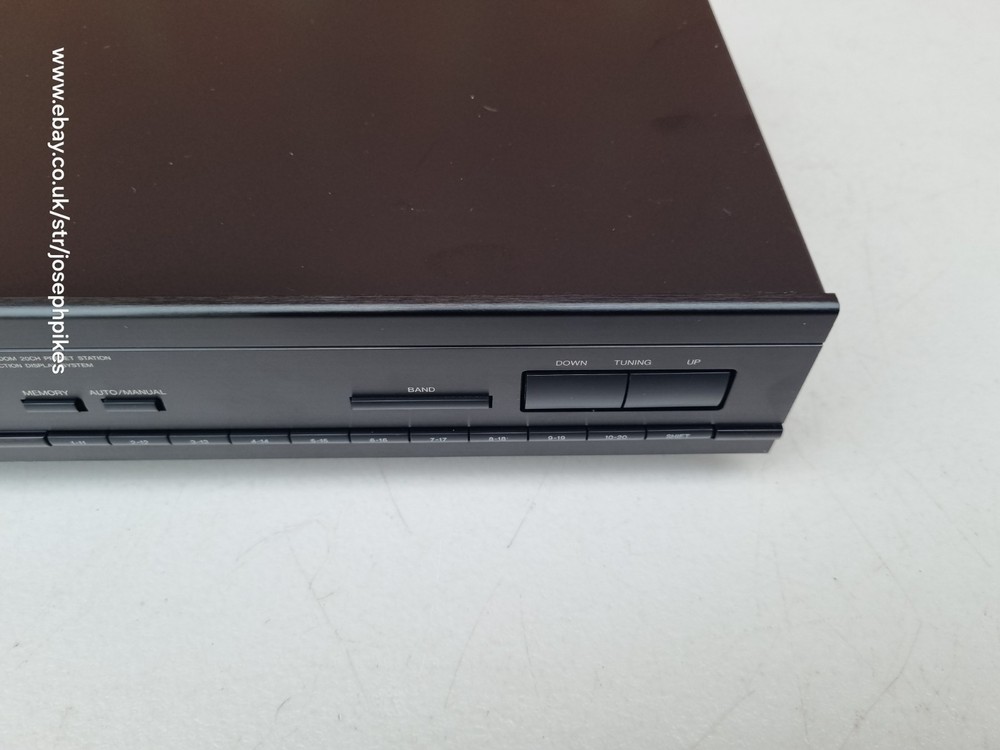 Denon TU-260L AM/FM Stereo Tuner Precision Audio Component – Tested Working