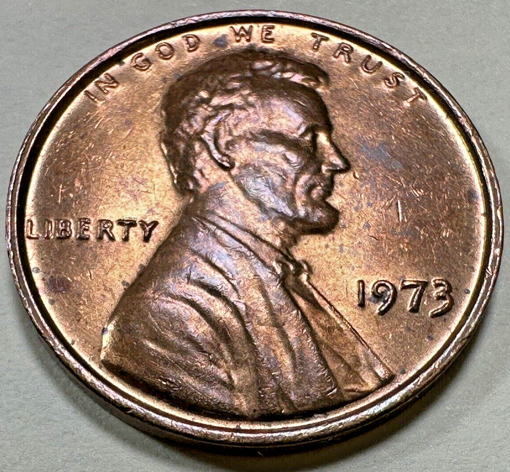 1973 Lincoln Memorial Cent PENNY Cent 5643N