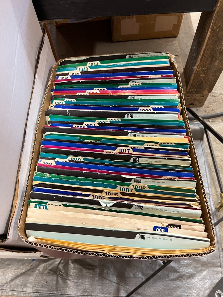 SAMS Photofact Folder Sets 996-1044