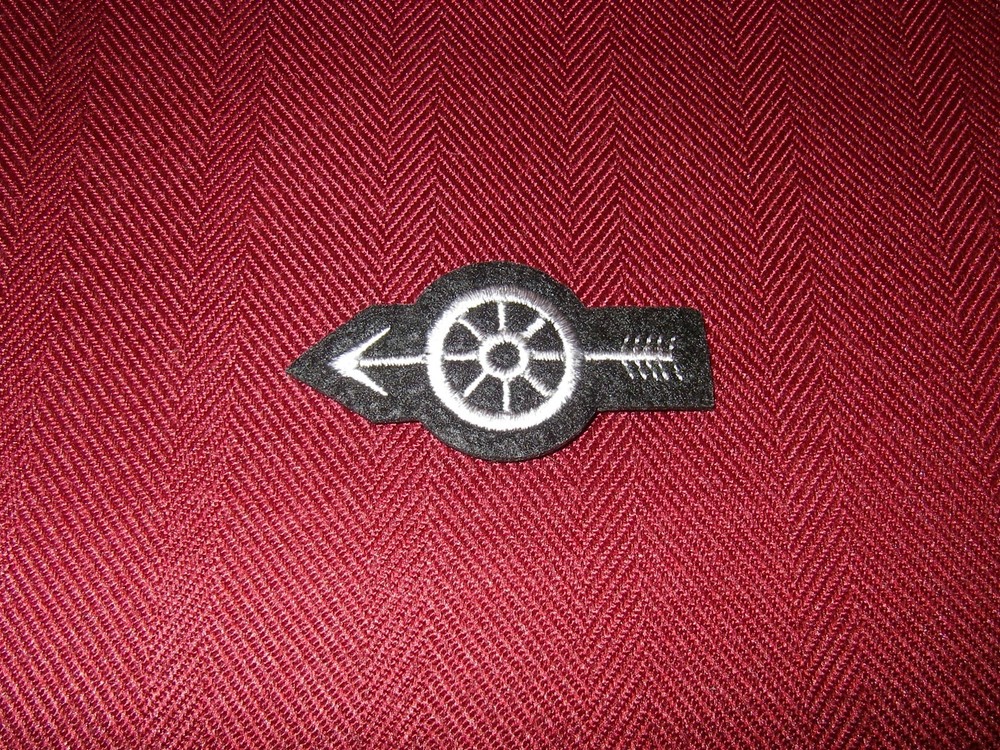 Los Angeles Motor Patch Wheel and Arrow