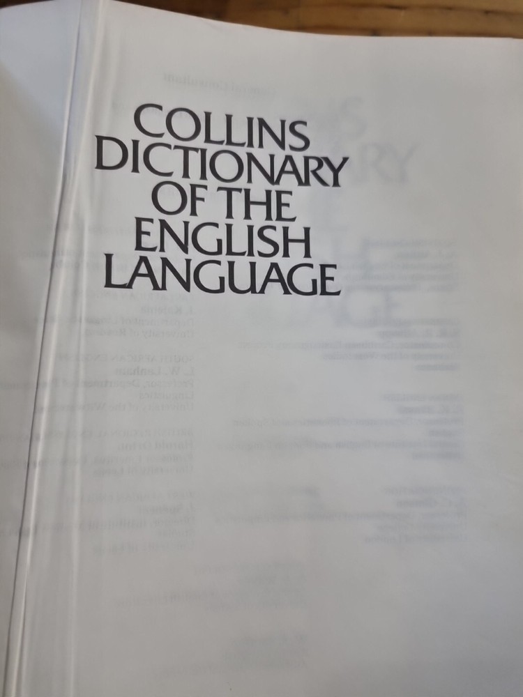 Collins English Dictionary